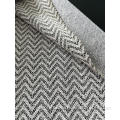 herringbone knit interlock jacquard